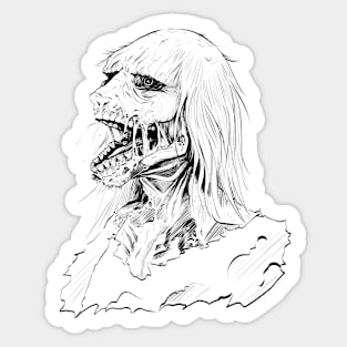 Zombie Sketch Sticker